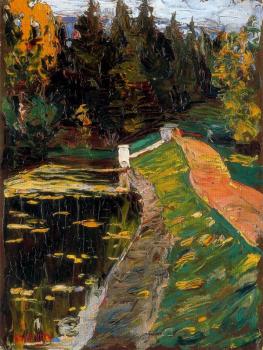 Wassily Kandinsky : Study for sluice